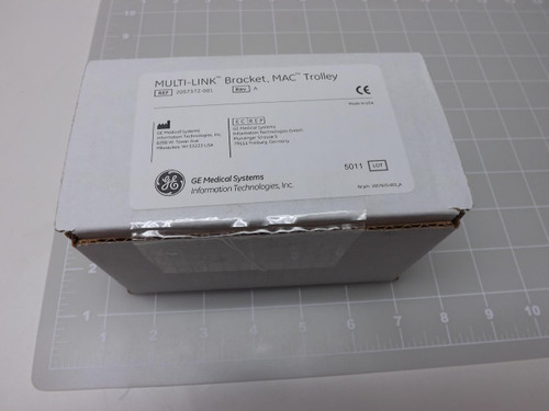 GE MEDICAL SYSTEMS 2057372-001 MULTI-LINK BRACKET MAC TROLLEY T44038