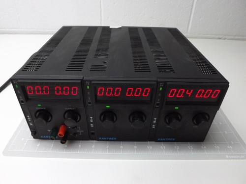 XANTREX XTT15-4M33SAMI REGULATED DC POWER SUPPLY (XT15-4 CLUSTER OF 3)