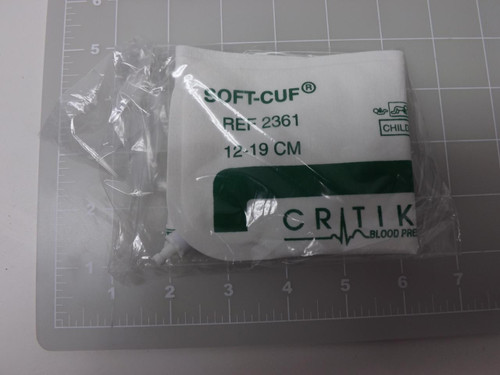 CASE OF 20 GE CITRIKON 2361 SOFT-CUF BLOOD PRESSURE CUFFS 12-19CM T44134
