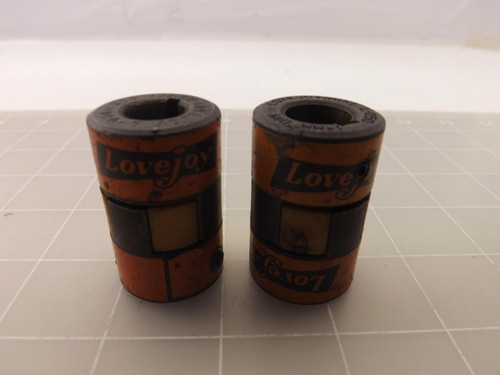 LOT OF 2 LOVEJOY MIKI L-050 JAW COUPLING HUBS T44532