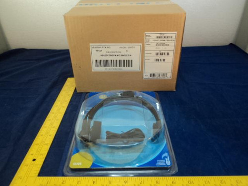 BOX WITH 4 MOTOROLA 53725 HEADSET WITH SWIVEL BOOM MIC T10227