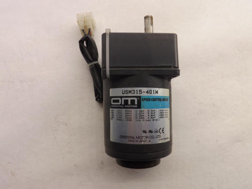 ORIENTAL MOTOR USM315-401W 3GN7.5KA SPEED CONTROL MOTOR W/ GEAR HEAD T45760