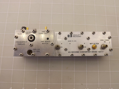 HP HEWLETT PACKARD 08590-60117 A5 SECOND CONVERTER T45786