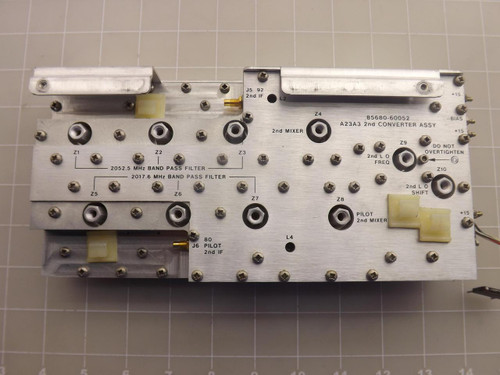 HP 85680-60052 2ND CONVERTER ASSEMBLY T45525