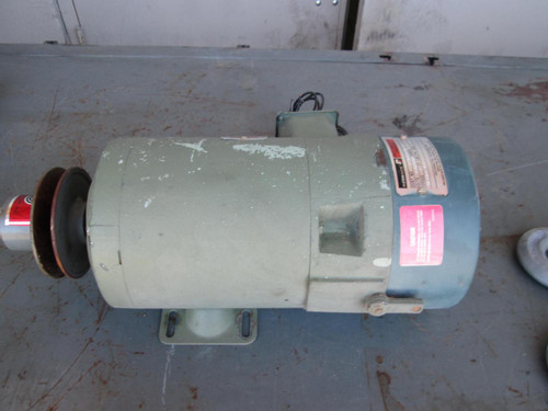 RELIANCE 417608-LRT 1 HP AC MOTOR W/ DUTY MASTER UNIBRAKE FRAME P56