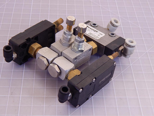 Bosch, Rexroth 0 821 201 010, 0820 212 001 Pneumatic Shuttle Valve Assembly T94695 For Sale