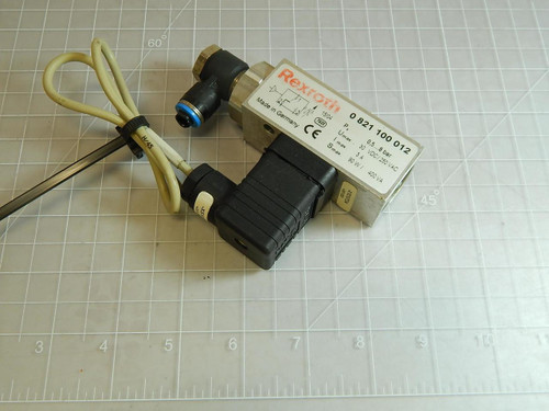 Rexroth 0 821 100 012 Solenoid Valve T95184 For Sale