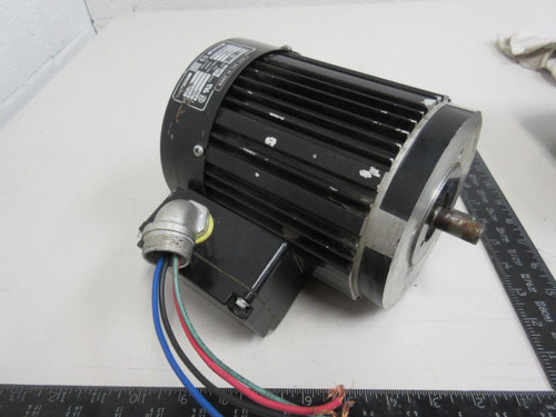 Bodine Electric 48Y6BFPP, 8981001833 AC Gear Motor, 208-240/360-415 V, 1.9/1.1 Amps, 1700 RPM, 0.370 kW T95761 For Sale