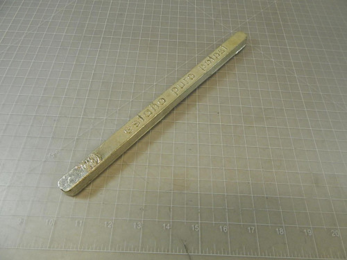 Lot of 6 Potosi Pure Tin Bars T95998 For Sale