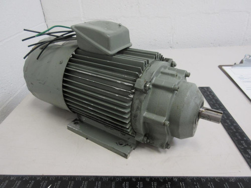 Fuji PS203G20 1 Phase PS Condenser Motor, 200 V, 15-60/17.5-70 RPM, 200 W, 4 Pole, Frame 100L T96185 For Sale