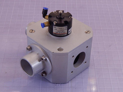 SMC CRB1BW20-90S Pneumatic Rotary Actuator Cylinder Assembly T95937 For Sale