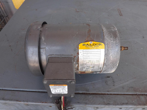 BALDOR JM3550 1 1/2 HP AC MOTOR FRAME 56J