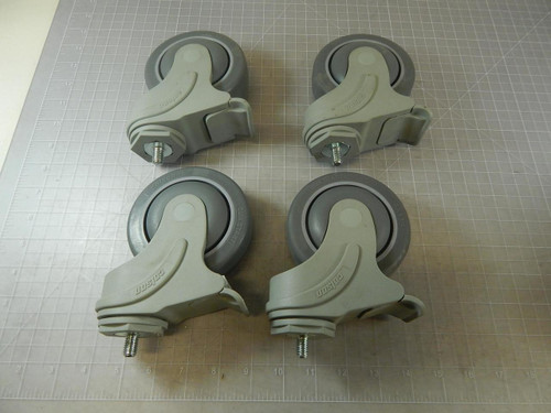 Lot of 4 Colson, Quik Start 4x1 1/4 Wheel Casters T97854 For Sale