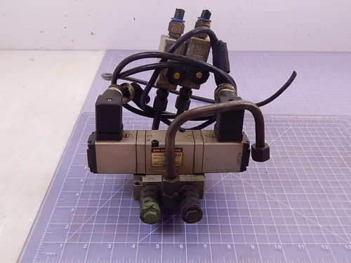 SMC V4320 Solenoid Valve Assembly T97976 For Sale
