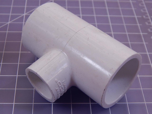 Lot of 12 Lasco SCH 40 PVC 1 PVC Elbow Connercor Couplings 1 X 1/2 inch T99037 For Sale