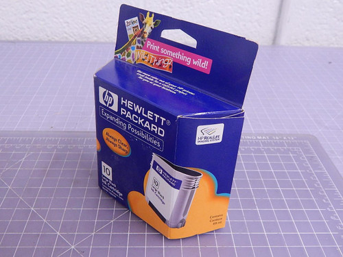 Lot of 4 HP, Hewlett Packard C4844A, 10 Black Large Black Ink Cartridge T101864 For Sale