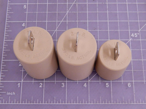Lot of 3 807-03 Attachment Weight Set Avoirdupois T102073 For Sale