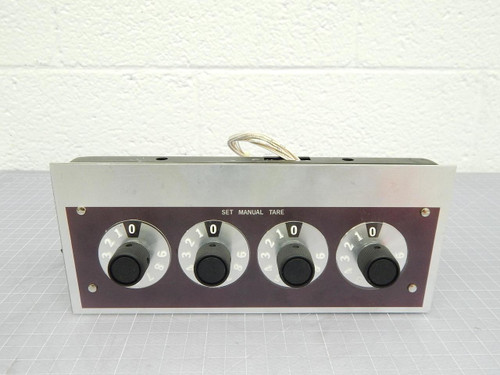 Toledo Scale, Reliance 917-0009 Set Manual Tare T102045 For Sale