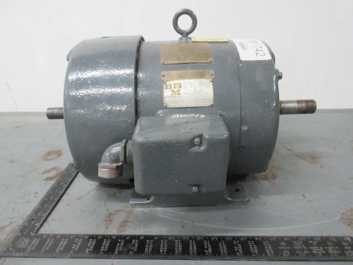 GE 5K4254B2Y19-A Induction Motor, 220/440 V, 7.5 HP, 1760 RPM, Frame 254Z T102349 For Sale