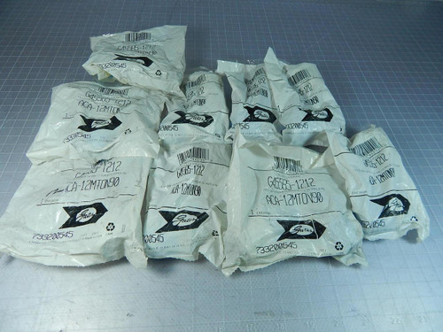 LOT OF 9 GATES G45585-1212 HYDRAULIC COUPLE FITTINGS T103329