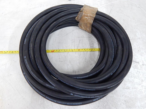 Gates 3245D, SAE J1402, AM080414 3/8 In Hydraulic Hose 45 Ft T103569 For Sale