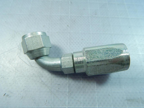 GATES 8C5-8RFJSX90 HYDRAULIC HOSE FITTING T103640