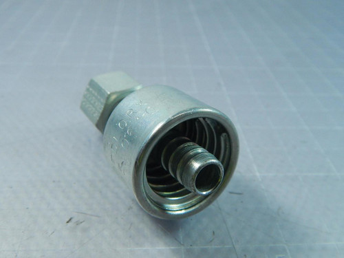 GATES 6G10FDLORX G25645-0610 HYDRAULIC HOSE FITTING T103729