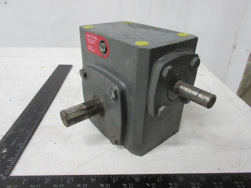 BALDOR S-918-05-G GR0089B024 RIGHT ANGLE SPEED REDUCER 5:1 T103694