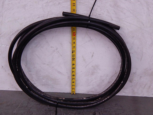 Gates ISO1436 2SN R2ATS, EN853 2SN, SAE 100R2AT, 2G-11C 3/8 In 4800 Psi Flame Resistant Hydraulic Hose 25 Ft T104233 For Sale