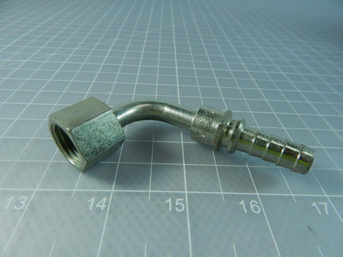 Gates 83703, 6C2-6FFORX90M Hydraulic Hose Fitting T104519 For Sale