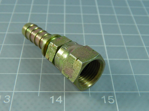 Gates 80169, 6-6FSX Hydraulic Hose Fitting T104465 For Sale