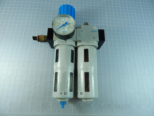 Festo LOE-D-MIDI, LFR-D-MIDI Filter Regulator Assembly T104662 For Sale