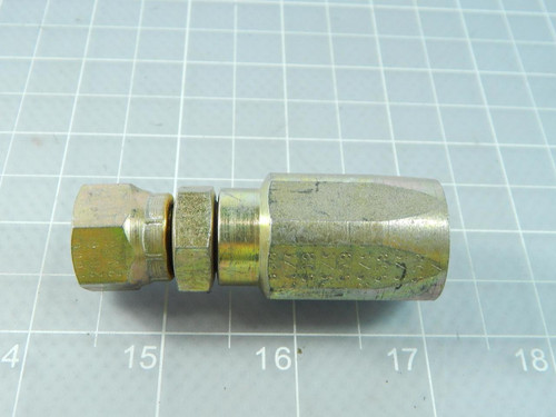 Gates G34170-0806, 8C5-6RFJX Hydraulic Hose Fitting T104691 For Sale