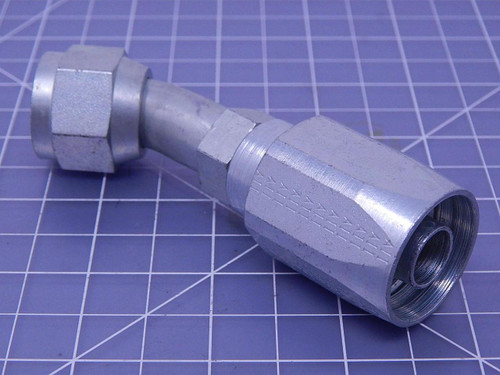 Gates G34211-1010, 10C5-10RFJSX45 Hydraulic Hose Fitting T105745 For Sale