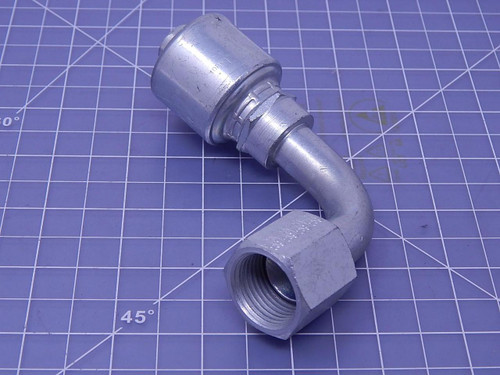 Gates 10G-10FJX90M, G25180-1010 Hydraulic Hose Fitting T105775 For Sale