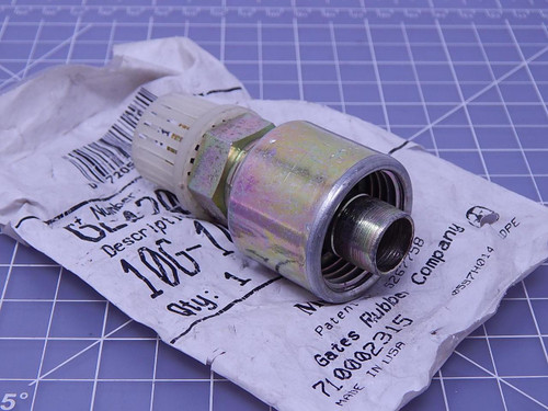 Gates G25120-1010, 10G-10MB Hydraulic Hose Fitting T105620 For Sale