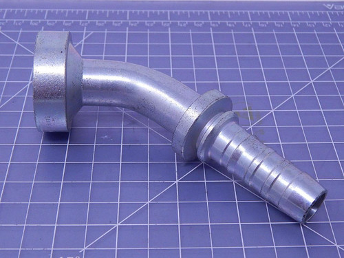 GATES G20407-1216 12GS-16FLC45-035 HYDRAULIC HOSE FITTING T106005