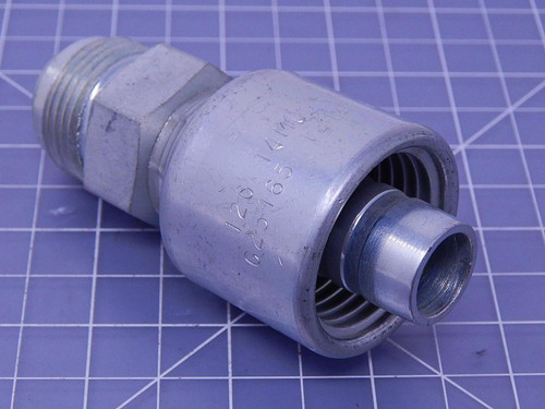 GATES 12G-14MJ G25165-1214 HYDRAULIC HOSE FITTING T106041