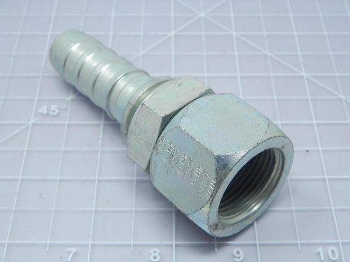 GATES G20930-1212 12GS-12FJISX HYDRAULIC HOSE FITTING T106066