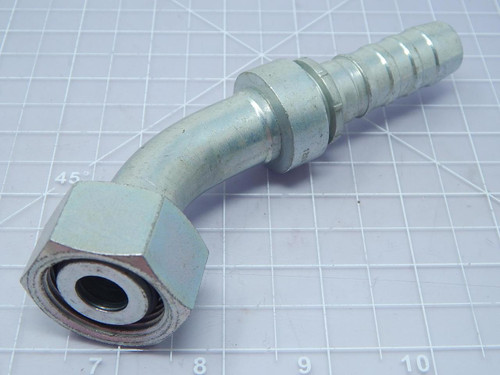 GATES G20650-1222 12GS-22FDLORX45 HYDRAULIC HOSE FITTING T106069