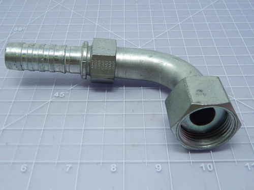 12FFORX90M HYDRAULIC HOSE FITTING T106078