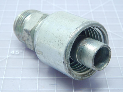 GATES 12G-14MJ G25165-1214 HYDRAULIC HOSE FITTING T106139