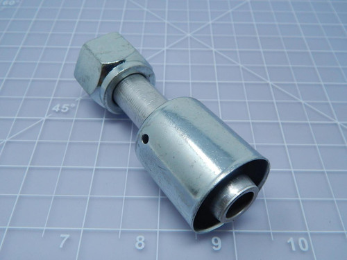 GATES G45590-1210 12ACA-10FTON HYDRAULIC HOSE FITTING T106141