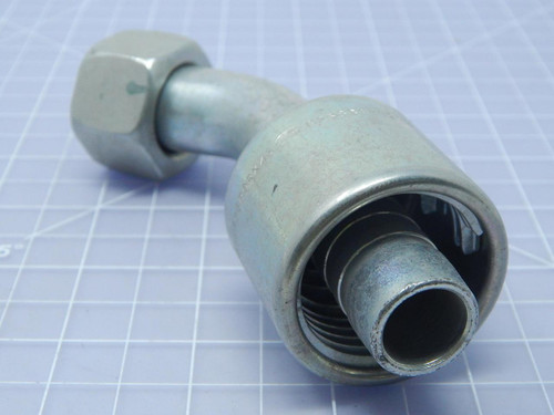 Gates G25831-1212, 12G-12FBSPORX45 Hydraulic Hose Fitting T106681 For Sale