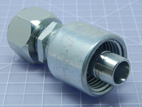 Gates G25930-1212, 12G-12FJISX Hydraulic Hose Fitting T106687 For Sale