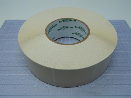 Lot of 5 Toledo 315ET 3.3 Blank Mettler Labels T106491 For Sale