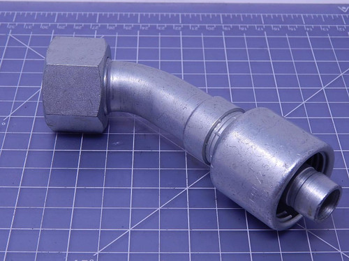 Gates G25235-1216, 12GE-16FFORX45 Hydraulic Hose Fitting T106206 For Sale