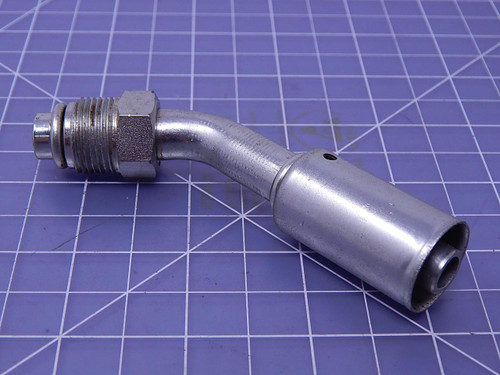 GATES G45584-0808 8ACA-8MTON45 HYDRAULIC HOSE FITTING T107066