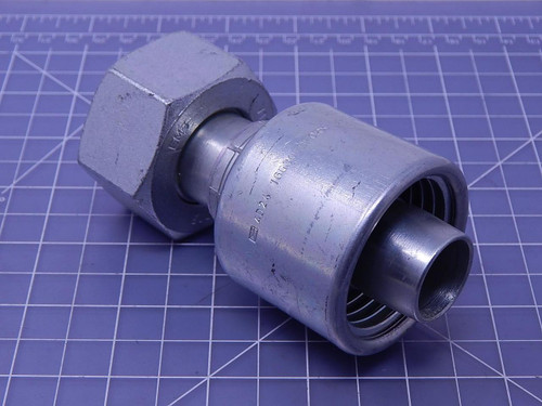 GATES 4D24-16G30FDHORX G25720-1630 HYDRAULIC HOSE FITTING T107107