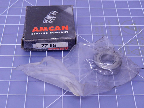 Lot of 8 Amcan R6 ZZ Bearings T107512 For Sale